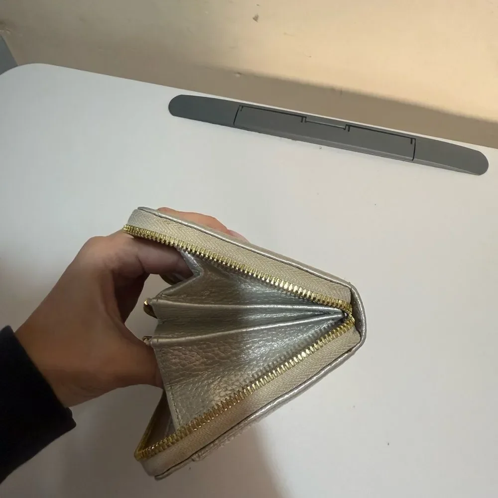 Chic Metallic Clutch Bag